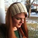 Irish Cabled Head/hair Ban..